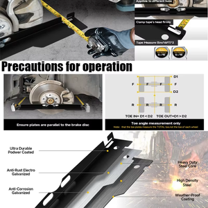 2 шт., набор инструментов для выравнивания колес - Product Image 3