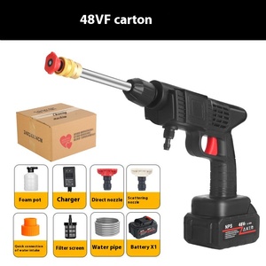 Pistola idropulitrice per auto a pressione con accessori e batteria a getto alto pulitore per lavaggio a batteria portatile pistola per lavaggio auto - Product Image 4