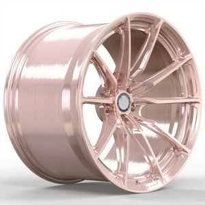 Jantes de voiture forgées monobloc concaves à double rayons 19 20 pouces 5X112 pour BMW G12 120I VW Passat Tesla Y Toyota Revo - Product Image 4