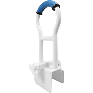 Barra de Agarre Acolchada para Bañera, Barra de Seguridad para Baño, Barra de Agarre Blanca y Azul KMINA K30024 - Product Image 2