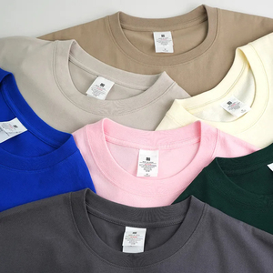 Vente en gros de t-shirt de haute qualité de style simple impression broderie personnalisée vierge 100% coton t-shirt pour hommes - Product Image 1