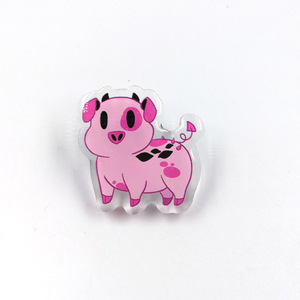 Kuien Bán Buôn Tùy Chỉnh In Acrylic Long Lanh Epoxy Pin Charms Dễ Thương Phim Hoạt Hình Acrylic Anime Phụ Kiện Trâm Cài Pins Huy Hiệu - Product Image 3