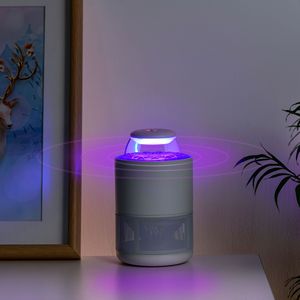 Mata Mosquitos Eléctrico con Luz UV de 395 Nm, Dispositivo de Control de Plagas Doméstico para Interiores, Plástico Ecológico - Product Image 2