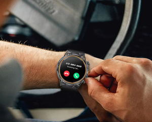 Montre connectée AK81, sport, étanche IP68, écran 1,46 pouces, appel BT, lampe de poche, boussole, unisexe, silicone, autonomie de 4 jours, multisports - Product Image 5