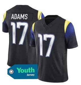 เสื้อเด็กทีมลอสแอนเจลิส 12 ปูก้า นาควา 17 ดาวันเต อดัมส์ 9 สแตฟฟอร์ด 8 #   เสื้อฟุตบอลอเมริกันแบบเย็บติดลายพิเศษ รุ่นลิมิเต็ดจากอเมริกา - Product Image 4