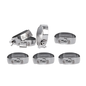 Bande molaire orthodontique dentaire avec <span class=keywords><strong>tube</strong></span> buccal équipement et accessoire de thérapie orale - Product Image 2