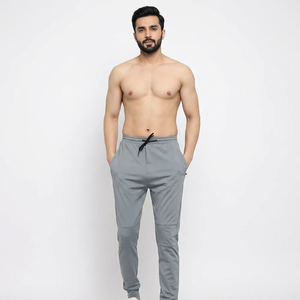 Pantalons longs respirants amples légers décontractés d'été à taille élastique avec cordon de serrage Yoga Plage Décontracté Pantalons larges en lin - Product Image 1