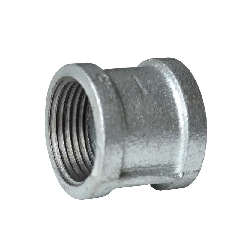 Galvanized iron Water pipe fittings 3/4'' Female thread Gas pipe Accessories high quality equal Sockets