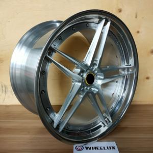 Cinq étoiles à rayons 2pc 505M 3SDM France 0.05 personnalisé pouces Concave forgé roues <span class=keywords><strong>de</strong></span> voiture <span class=keywords><strong>de</strong></span> tourisme <span class=keywords><strong>20</strong></span> Zoll Felgen 5x114.3 pour FERRARI F40 - Product Image 3