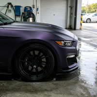 Film de protection hydrophile auto-cicatrisant anti-rayures et haute résistance aux taches en TPU PPF, série Matte Phantom Midnight Purple, garantie 5 ans