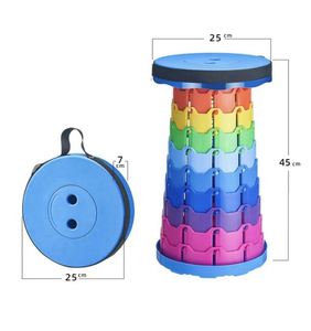 เก้าอี้พับได้ พลาสติก บันไดพับได้ เฟอร์นิเจอร์กลางแจ้ง - Product Image 2