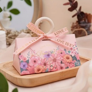 Caja de Regalo Portátil de Diseño Personalizado para Fiestas de Cumpleaños y Bodas, Caja de Embalaje para Dulces y Chocolates - Product Image 6