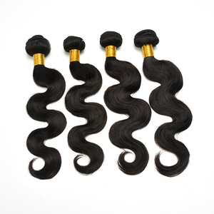 Grado Aaa trama brasileña del pelo de la Virgen Natural extensión de la armadura del pelo - Product Image 5