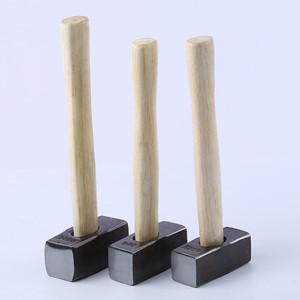 Marteau de maçon Zheng Gong, tête en acier, manche en bois, 1000-2000g, outil de construction et de réparation - Product Image 3