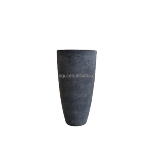 Venta al por mayor maceta de plástico grande redonda interior/exterior decoración del hogar macetas de jardín barato vivero redondo patrón Macetas - Product Image 6
