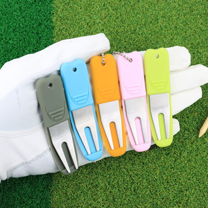 Herramienta de Reparación de Divots de Golf Plegable con Muelle, Personalizada CNC, de Latón, Metal, Madera, Silicona, Rosa, para Cinturón, <span class=keywords><strong>Titleist</strong></span> Vokey - Product Image 3