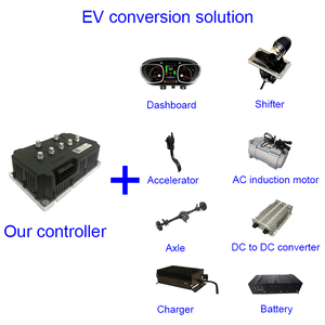 High Torque 144V 550A AC Induction <b>Motor</b> <b>Controller</b> for Pickup Truck Car EV Conversion Retrofit Kit SDJ-25KW-14455 AC <b>Motor</b> 15KW - Product Image 5