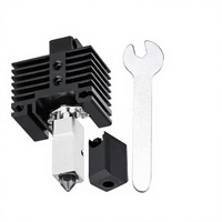 Kit Nozzle Hotend Baja Keras untuk Bambu Lab X1 P1 Triangle 2.0 Rakitan Printhead Modular Printer 3D FDM