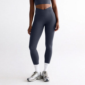 Hot Selling <b>Top</b> Trending Women <b>Leggings</b> Breathable Design Elastic Waist Reasonable Price Customizable Gym Wear Style <b>Leggings</b> - Product Image 1