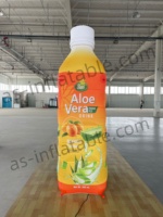 Bouteille de boisson gonflable géante personnalisée - Modèle publicitaire gonflable en PVC imperméable pour salon professionnel