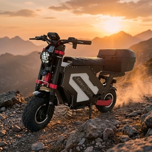 Entrepôt aux États-Unis, livraison rapide, Molo 5 72V 10000W 50AH, scooter électrique pliable, batterie longue portée, confortable pour les trajets urbains - Product Image 1