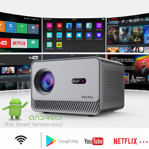 Projecteur LED portable Umiio K10 Mini HD avec mise <span class=keywords><strong>au</strong></span> point précise, haut-parleurs intégrés, pour cinéma maison à courte focale, extérieur, 2 Go de RAM, double bande - Product Image 3