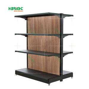 Présentoir à légumes en bois métallique fruits présentoir pour supermarché - Product Image 3