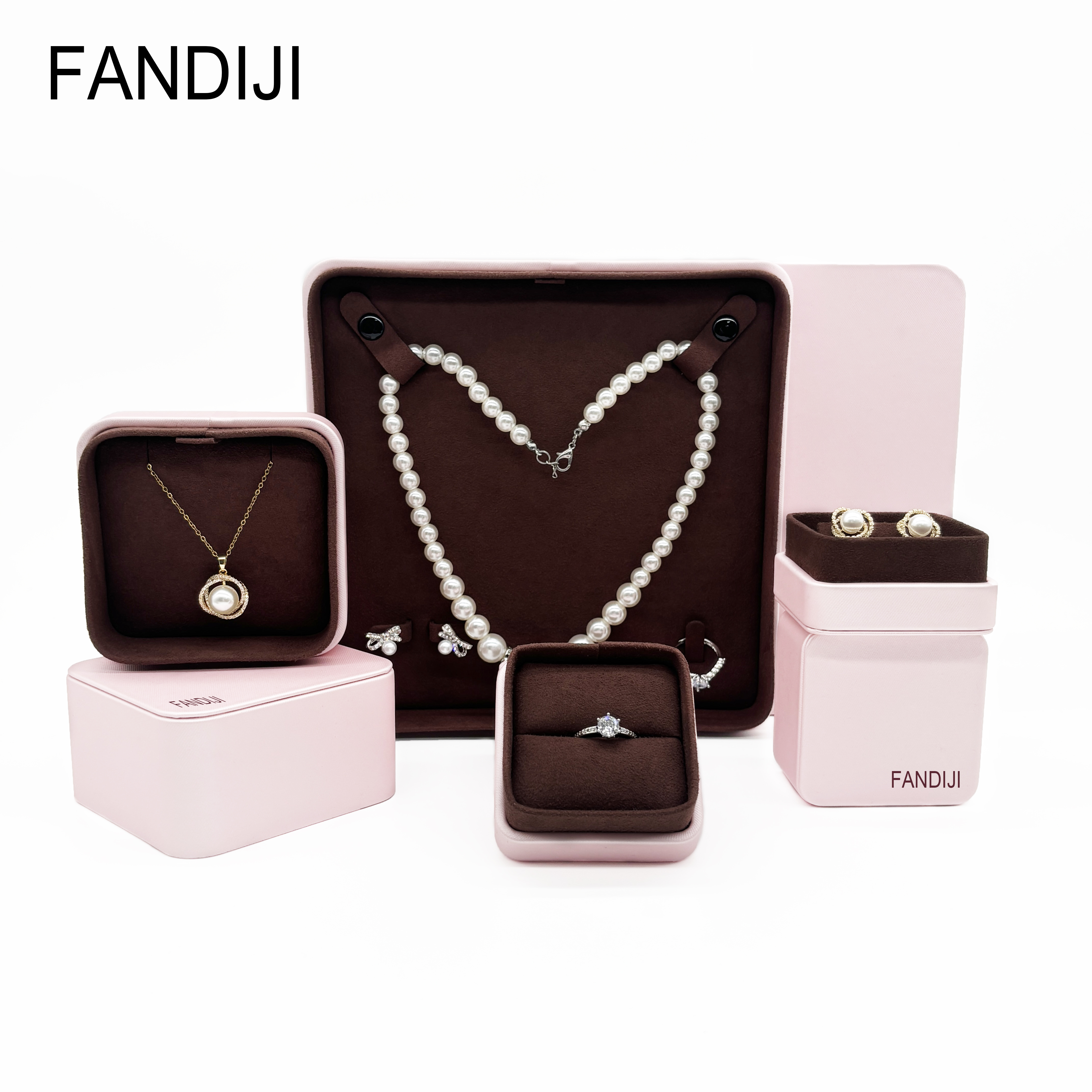 jewelry boxes custom with logo minimalist packaging