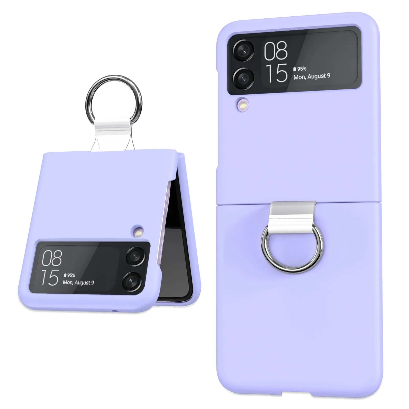 Handy taschen & Hüllen Luxus Neueste PVC Mobile Zubehör Rückseite Handy hülle Für Samsung Galaxy Z Flip4 5G