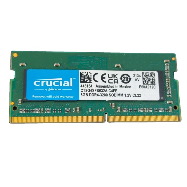 Original Chip 8GB DDR4 3200MHz Laptop Memory SODIMM PC4-17000 1.2V Notebook RAM Wholesale for Business Distributors