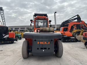 Used HELI CPCD160 16 Ton Heavy-Duty Diesel <b>Forklift</b> with Cummins Engine and Bearing for Port Steel Yard Container Handling - Product Image 4
