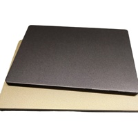 Matériau de façade double face Panneau composite pour mur extérieur Alucobond 3mm 4mm Matériau aluminium