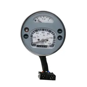 Scooter Digital Electric Speed Meter Gauge Tachometer RPM For Vesp LML PX150 PX200