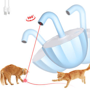 Jouet laser pour <span class=keywords><strong>chat</strong></span> personnalisé, fabriqué en usine – Conception brevetée, rotation à 360°, veille automatique, adorable jouet d'intérieur pour animaux de compagnie - Product Image 3
