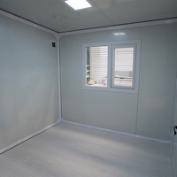Villa conteneur de 10 pieds, maison conteneur, mini-maisons prêtes à être expédiées avec salle de bain et cuisine