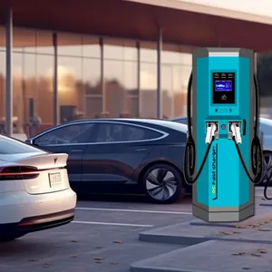 Estação de carregamento rápida para veículos comerciais 60kw 80kw 120kw 150kw 240kw Ocpp Carro elétrico DC Pilha de carregador rápido Ev