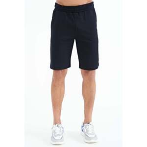 Pantalones Cortos de Doble Cara para Hombre Air Jones Alva, Color Azul Marino, Estampados, Mezcla de Algodón y Poliéster - Ropa Deportiva Informal, Modelo 81245 - Product Image 1