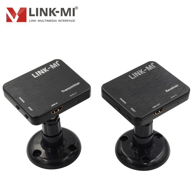 4K Wireless HDMI Extender 30M 60GHz HDMI Transmitter Receiver No Latency 4K30 Video Audio Extender HDCP 2.2 Compatible