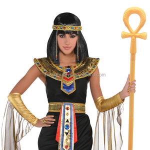 Varita Mágica del Faraón <span class=keywords><strong>Egipcio</strong></span>, Accesorio de <span class=keywords><strong>Disfraz</strong></span> para Fiesta de Halloween, Cetro de Diosa Maga, Bastón del Rey Mítico de Navidad - Product Image 1