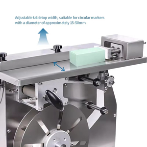 Machine d'étiquetage d'angle de bureau semi-automatique manuelle pour boîtes en carton - Product Image 2