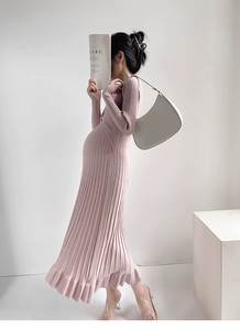 Abiti da <span class=keywords><strong>gravidanza</strong></span> <span class=keywords><strong>in</strong></span> maglia premaman abiti comodi ed eleganti - Product Image 3