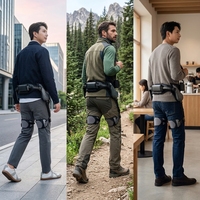 Système robotique portatif d'assistance industrielle personnalisé pour le chargement - Exosquelette robotique