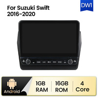 Autoradio MEKEDE Android 8+128G 2din pour Suzuki Swift 2016-2020, autoradio stéréo IPS, écran multimédia de voiture, moniteur sans fil