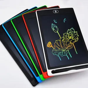 Tablet, tablet para desenho lcd de 8.5 polegadas, geladeira eletrônica portátil lcd, bloco de desenho para crianças