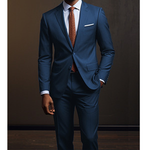 Completo da <span class=keywords><strong>Uomo</strong></span> a Due Pezzi con Stampa Digitale a Due Bottoni per Commercio Estero Transfrontaliero - Giacca e Pantaloni Personalizzabili - Product Image 3