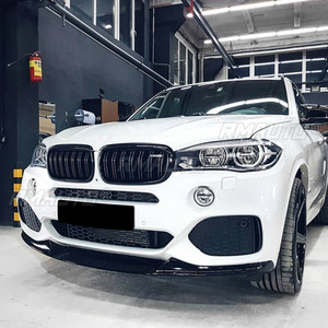 For BMW X5 F15 M Sport 2014-2018 Car Front Bumper Lip Spoiler Diffuser Splitters Body Kit Aprons Cover Guard Trim Black - Product Image 5