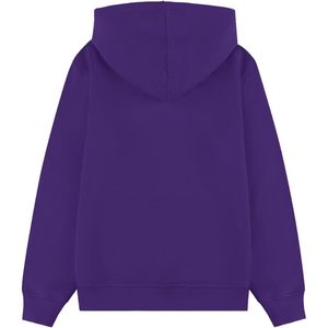Sudadera con capucha de forro polar para niños de Kid Nation, estilo casual básico para niños o niñas de 4 a 12 años, sin forro, transpirable, de poliéster y algodón - Product Image 6