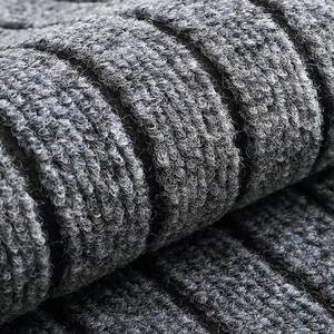 Tapis de <span class=keywords><strong>porte</strong></span> carré à rayures en élastomère thermoplastique absorbant et antidérapant, <span class=keywords><strong>d</strong></span>écoupable, pour l'<span class=keywords><strong>entrée</strong></span> de la maison, tapis de sol complet - Product Image 2