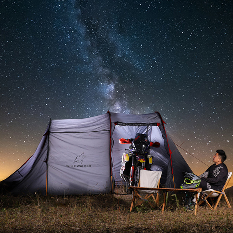 TOURING TENT ツーリングテント Double Layer Motorcycle Tent for 2 Person Camping & Touring