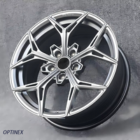 Jantes forgées sur mesure 5 branches 16 17 18 19 20 21 22 pouces 5x112 5x114.3 5x120 5x127 5x130 pour Mustang Corvette Porsche de course